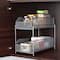 NEX™ Silver 2-Tier Sliding Basket Drawer Organizer